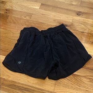 lululemon athletica Women's Black Athletic Shorts